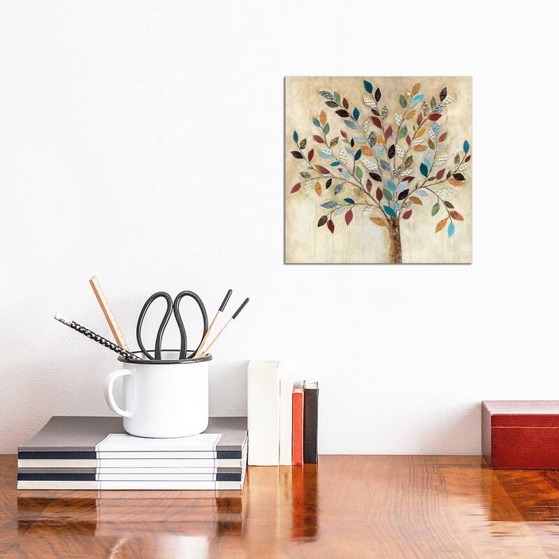 iCanvas "Whimsical Wood" by Tava Studios Canvas Print - 12x12x0.75