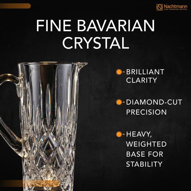 Nachtmann Noblesse Crystal Pitcher - 42 ounces