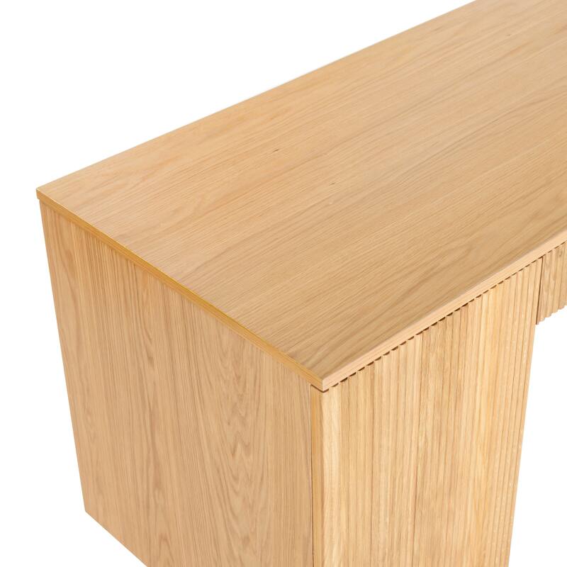 SAFAVIEH Couture Kristy Fluted Wood Desk