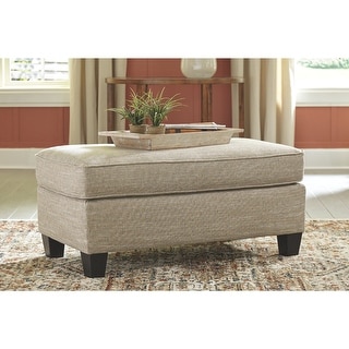 Almanza Wheat Ottoman