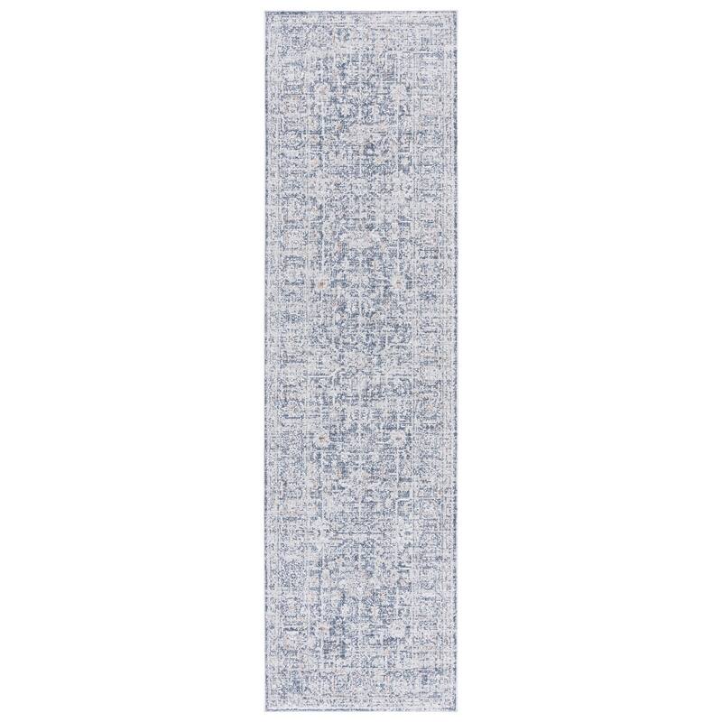 SAFAVIEH Hunter Joanie Transitional Rug - 2'2" x 8' Runner - Ivory/Dark Grey/Sage