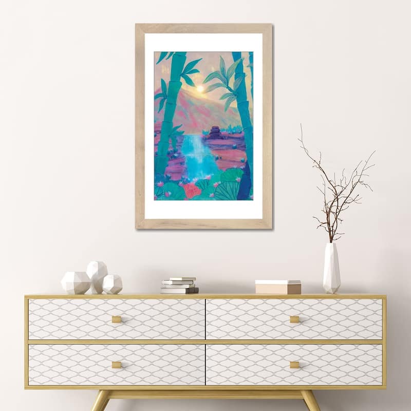 iCanvas "Zen Garden" by Viviana Gonzalez