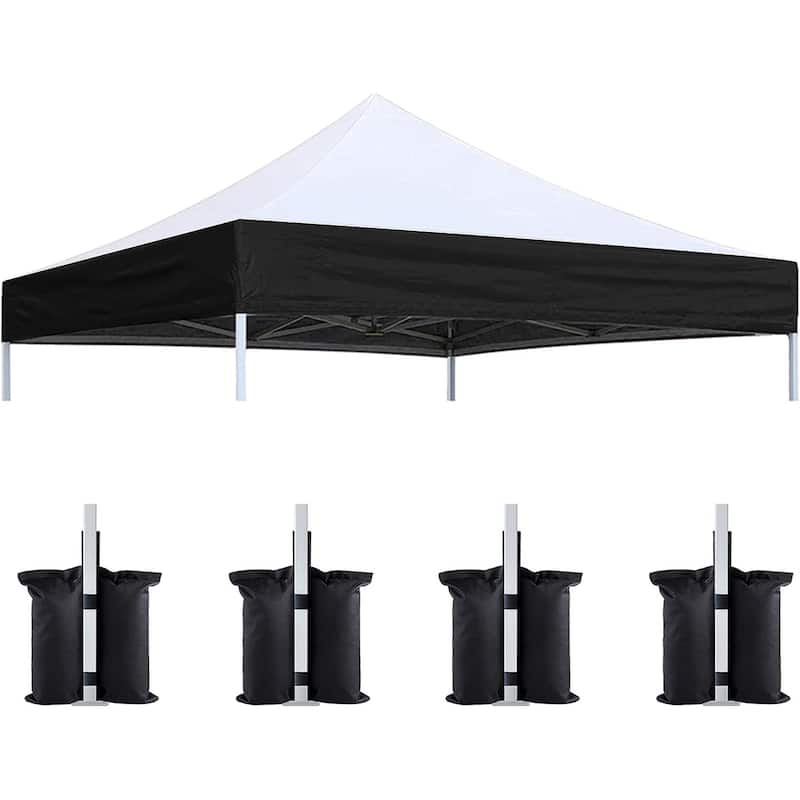 Aeocia 10x10 Pop Up Canopy Replacement Tent Top Cover ONLY