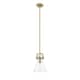 Option Clear / Brushed Brass