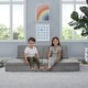 preview thumbnail 6 of 8, Cozee 4-Piece Lounger and Play Set Sofa/Couch