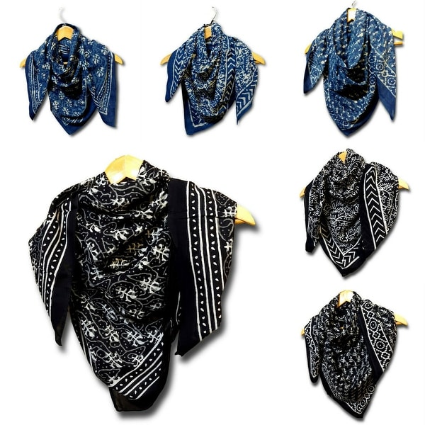 lightweight neck scarves