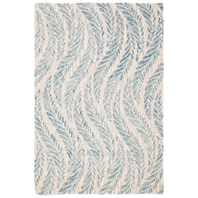 SAFAVIEH Handmade Micro-Loop Maele Modern Wool Rug