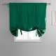 preview thumbnail 39 of 53, Exclusive Fabrics Faux Silk Taffeta Tie-Up Window Shade (1 Panel)