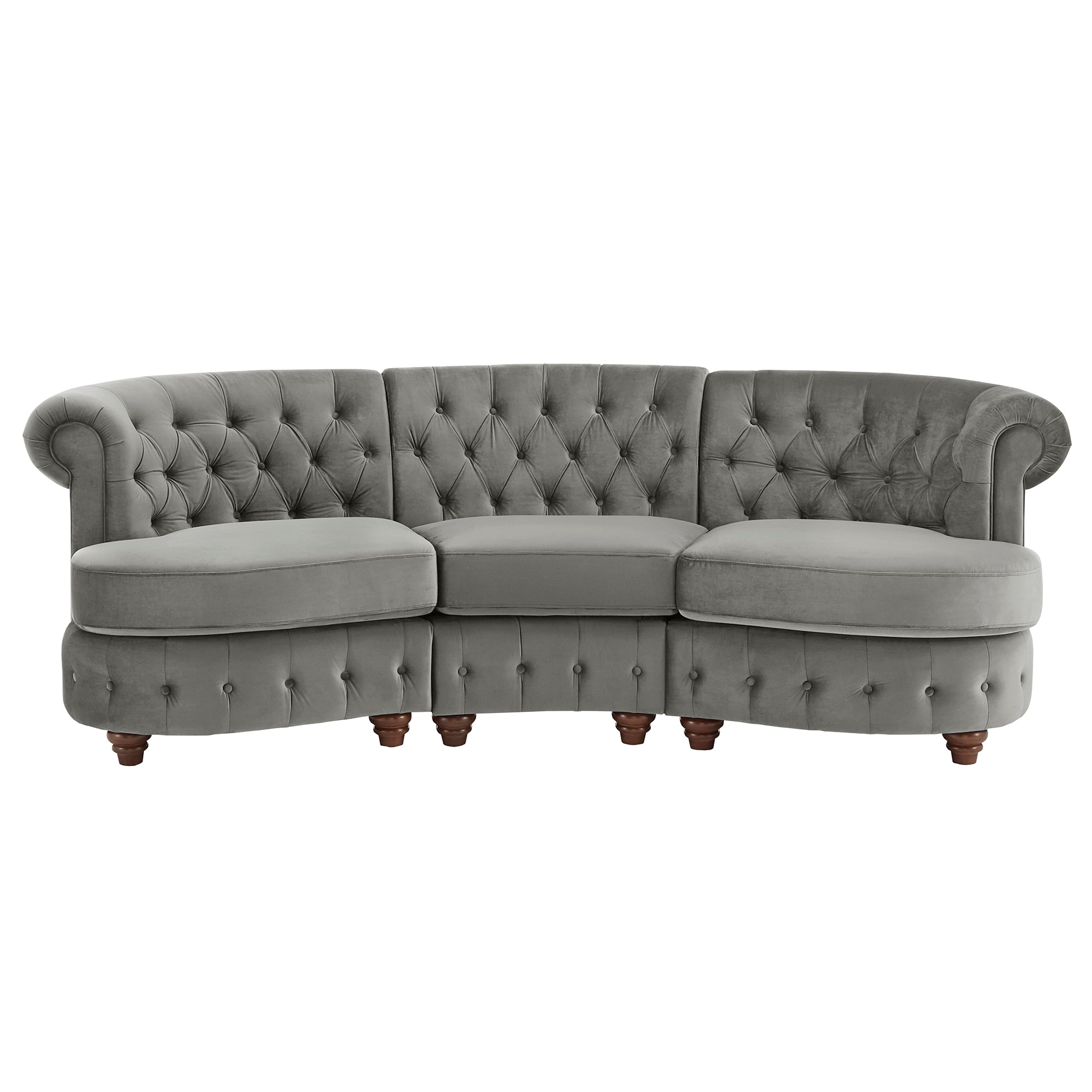 Sofa with curved back and low arms Biltmore, Bassett - Luxury furniture MR