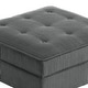 preview thumbnail 51 of 83, 31.78" W Oversized Square Upholstered Storage Ottoman with Wooden Tray