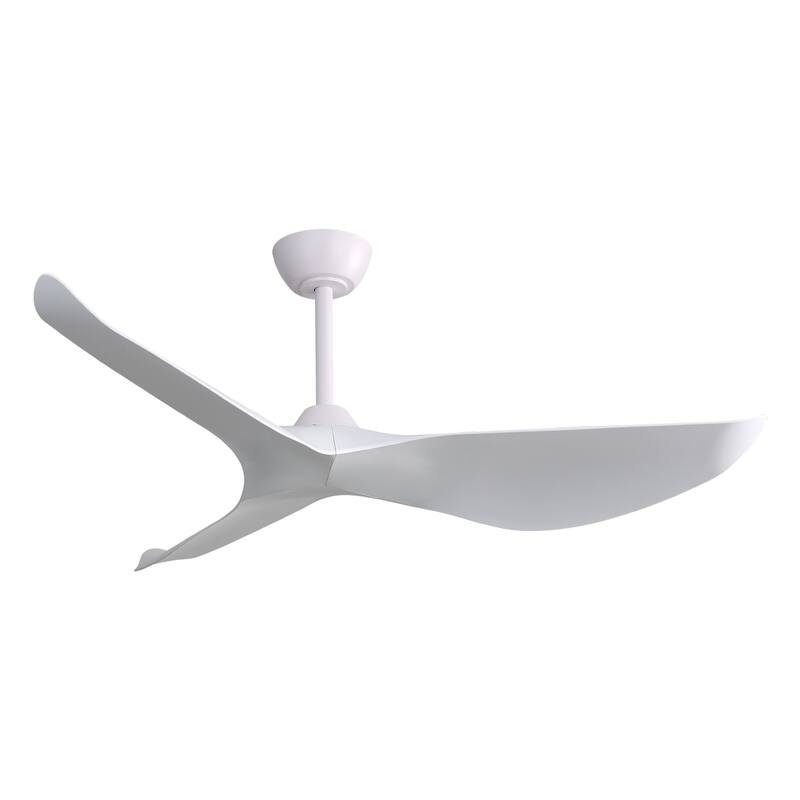 6 Speeds Reversible DC Motor Ceiling Fan Without Light, 52 Inch Indoor Ceiling Fan