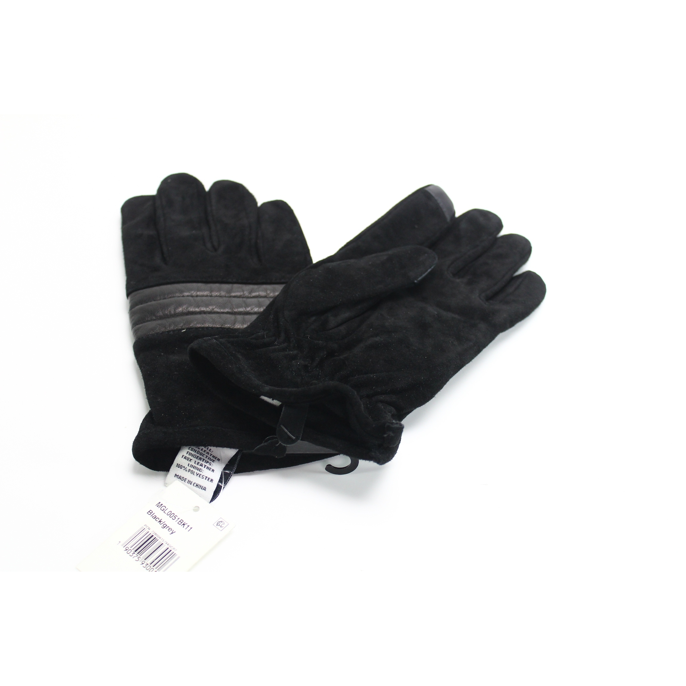 barbour leather gloves mens