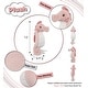 preview thumbnail 3 of 5, DolliBu Rose Seahorse Super Soft Stuffed Animal for Kids and Adults - 12 inches