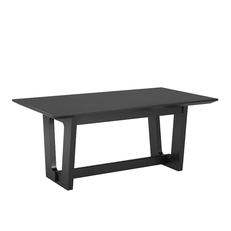 Harstad 72" Wood Finish Rectangular Dining Table by iNSPIRE Q Modern