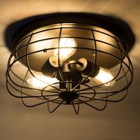 Rustic Flush Mount Lights Find Great Ceiling Lighting Deals Shopping At Overstock