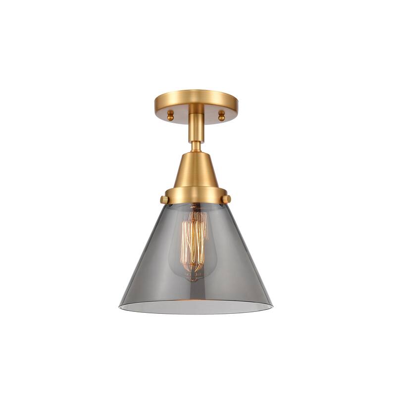 Innovations Lighting Caden Cone - 1 Light 8" Flush Mount