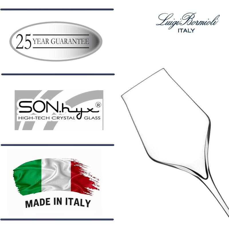 Luigi Bormioli Set of 2 Supremo Red Wine Glasses - 15.25 oz.