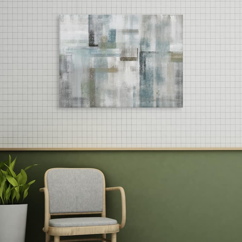 BIts and Pieces Light by Nan Canvas Art Print