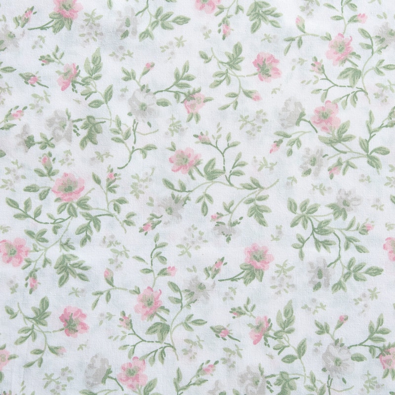 Laura Ashley Percale Cotton Printed Hem Sheet Sets