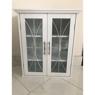 Veranda Bay 2-door Wall Cabinet by Elegant Home Fashions