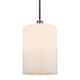 Option Matte White / Black Antique Brass