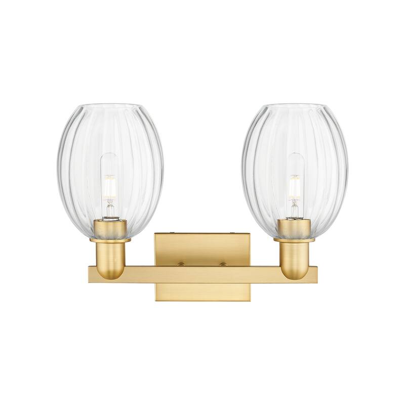 Innovations Lighting Downtown Urban - Preston - 2 Light 16" Bell Shade Bath Vanity Light