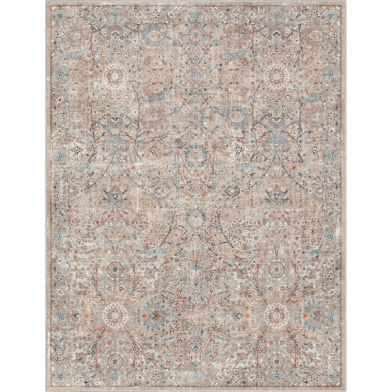Well Woven Asha Vintage Emilia Flat-Weave Area Rug