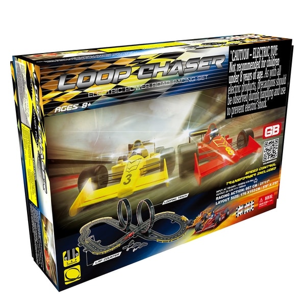 Loop Chaser Road Racing Slot Car Set - Electric Powered. Opens flyout.