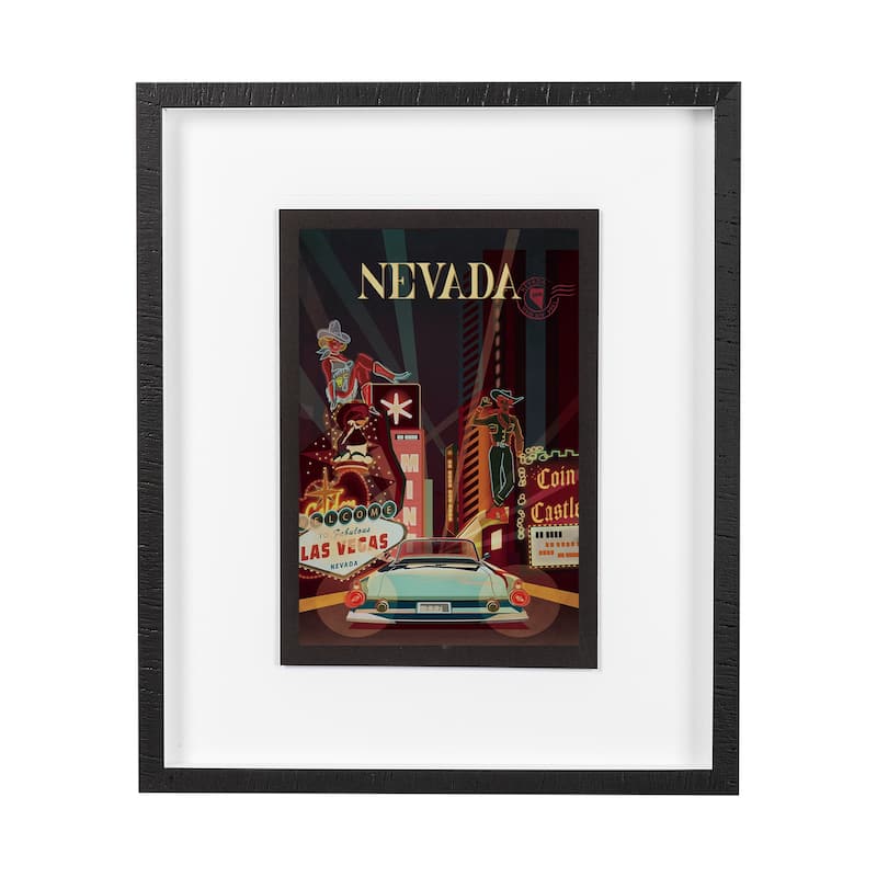 Nevada GO (M) Framed Art Print