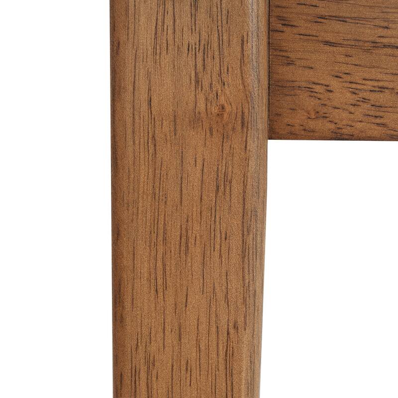 Christopher Knight Home - Mid-Century Modern Upholstered Wood Dining Arm Chairs with Ergonomic Armrests & Backrest, Set of 2