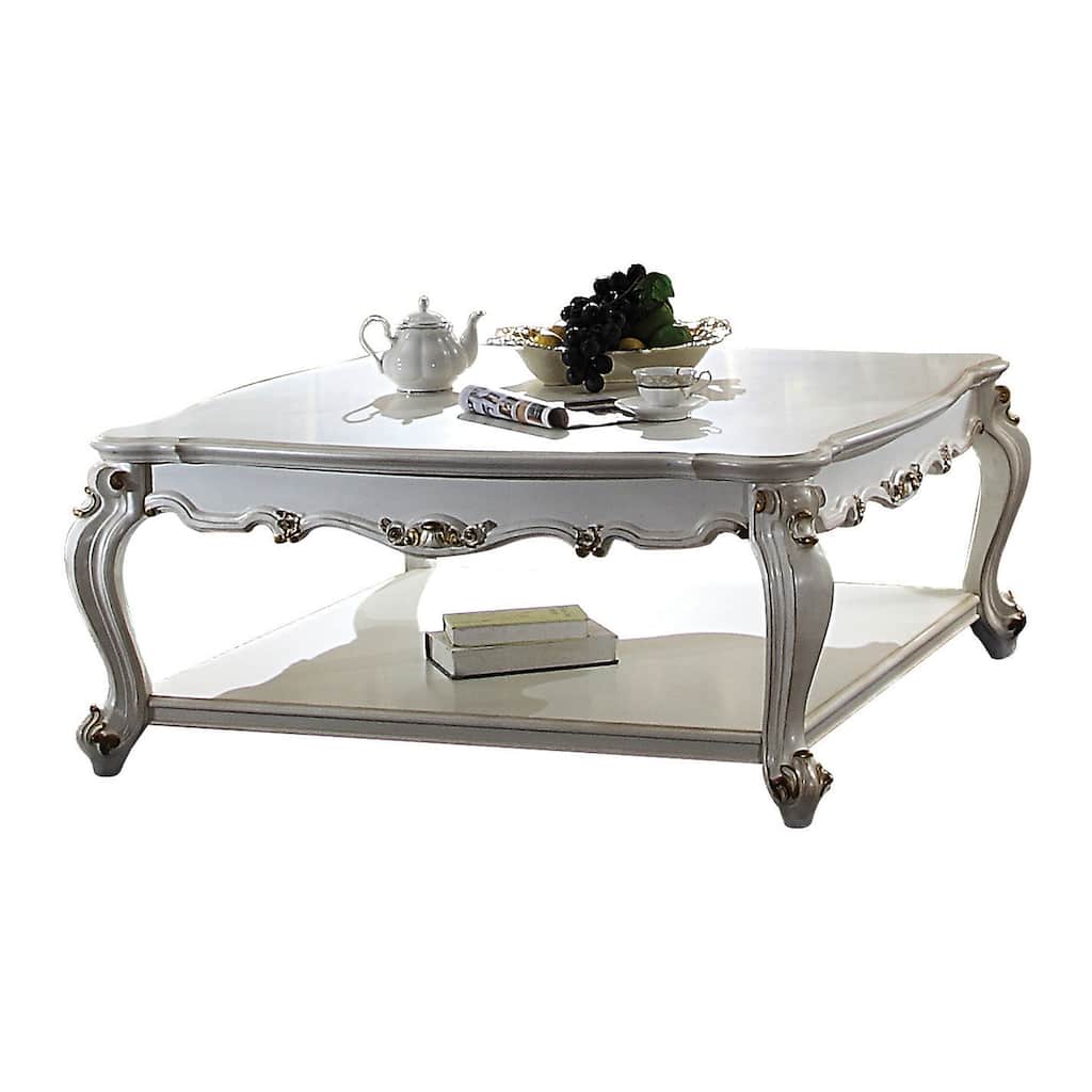 Deveraux Coffee Table with Bottom Shelf