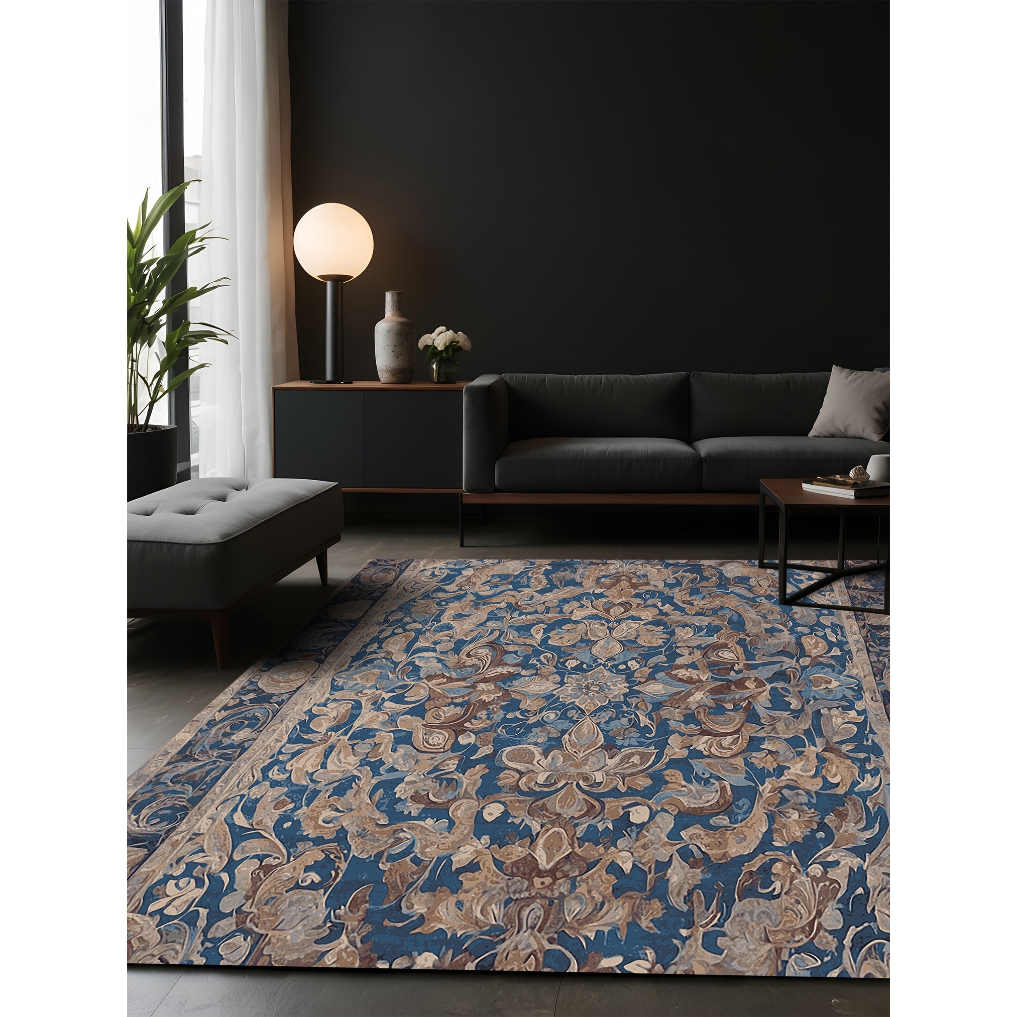Ginza Six Silky Soft Plush Gray Area Rug - Bed Bath & Beyond