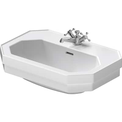 Duravit 1930 Series 23-5/8" Specialty Ceramic Wall Mounted Bathroom