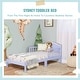 preview thumbnail 6 of 4, Dream On Me Sydney Toddler bed - lavender ice