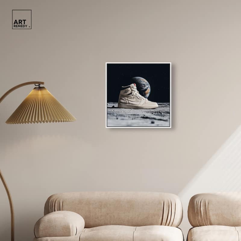 Zero-G Jordans Canvas by Art Remedy