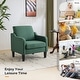 preview thumbnail 120 of 133, VINGLI Mid Century Modern Fabric Accent Chair