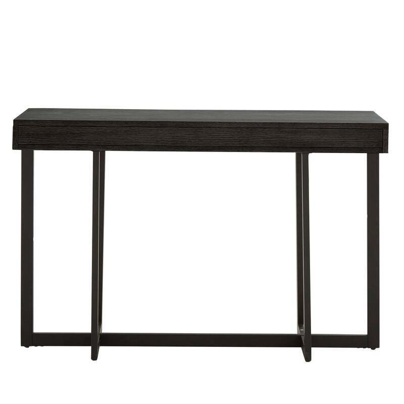 Eldersley Wood Finish Sofa Table with Two Drawers by iNSPIRE Q Modern