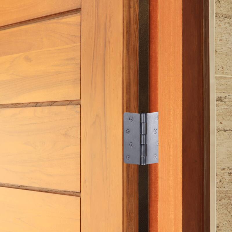 Design House 189415 4" x 4" Butt 1/4" Radius Corner Surface Mount Door