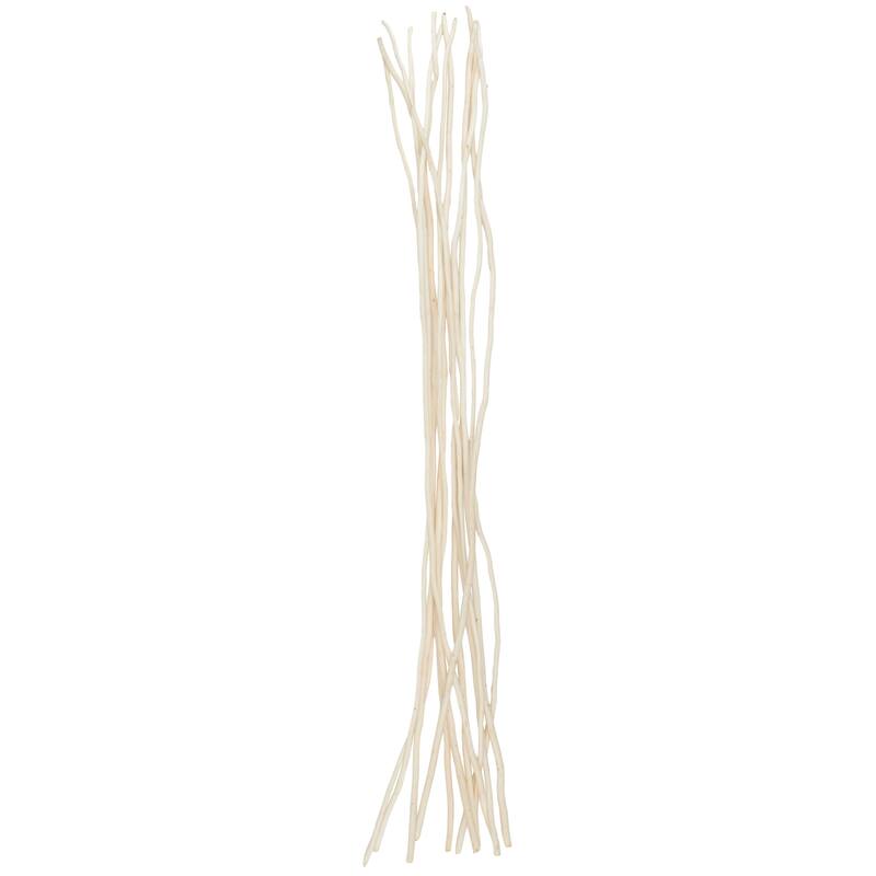 Beige Dried Plant Tall Wavy Stick Home Decor Natural Foliage