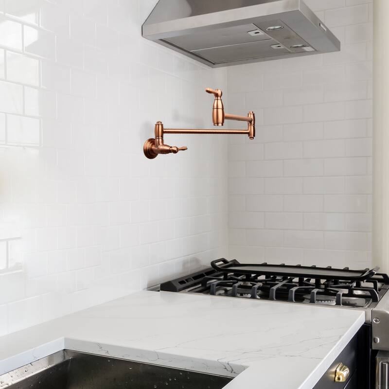 Pot Filler Kitchen Faucet Wall-Mounted