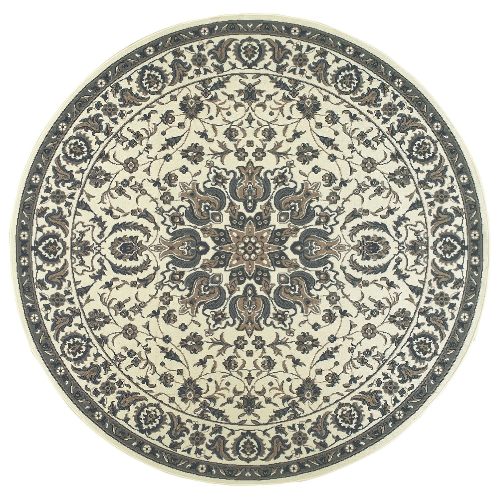 Style Haven Marianna Medallion Indoor Outdoor Area Rug