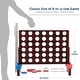preview thumbnail 3 of 3, Giant Wooden 4 in A Row Game - Fun Indoor and Outdoor Board Game for Teens