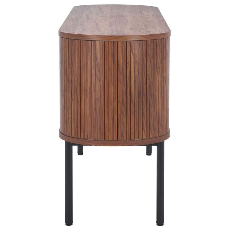 SAFAVIEH Home Shaelynn 4 Door Sideboard/Media Stand - 71Wx18Dx32H