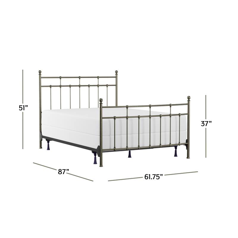 Providence Antique Finial Vintage Inspired Bed