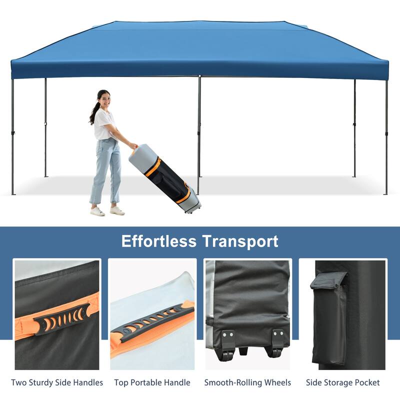 10x20 Pop Up Canopy with Sidewalls