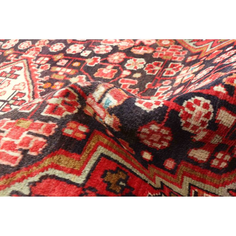 ECARPETGALLERY Hand-knotted Anadol Dark Navy Wool Rug - 3'5 x 4'11