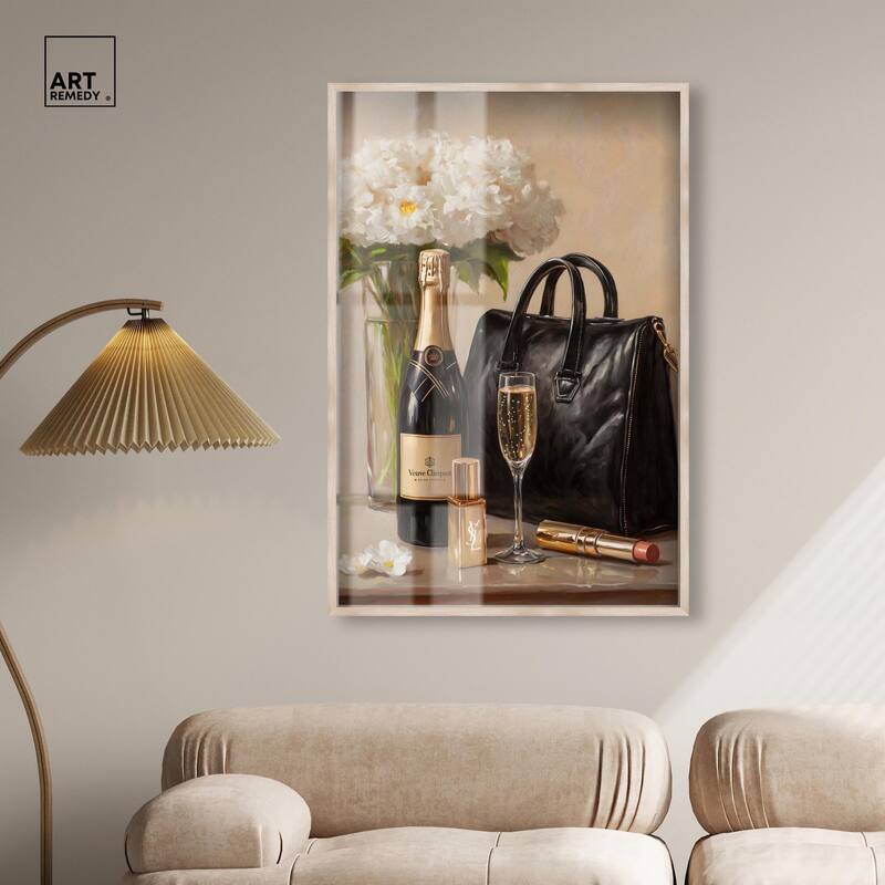 Cheers to Lovely Glam Shadowbox by Art Remedy