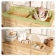 preview thumbnail 17 of 18, Rustic Solid Pine Wood 9-Drawer Dresser with Changing Top, Nursery Storage Organizer with Anti-Tip Kit, Baby Room Furniture