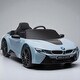preview thumbnail 1 of 3, Licensed BMW i8 Coupe 6V Ride-On Car for Kids with Remote Control, Music, Horn, MP3, LED Lights, Suspension, for Ages 3-8 - Blue Blue