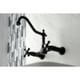 preview thumbnail 5 of 12, Kingston Brass Heritage 1.8 GPM Wall Mounted Bridge Kitchen Faucet